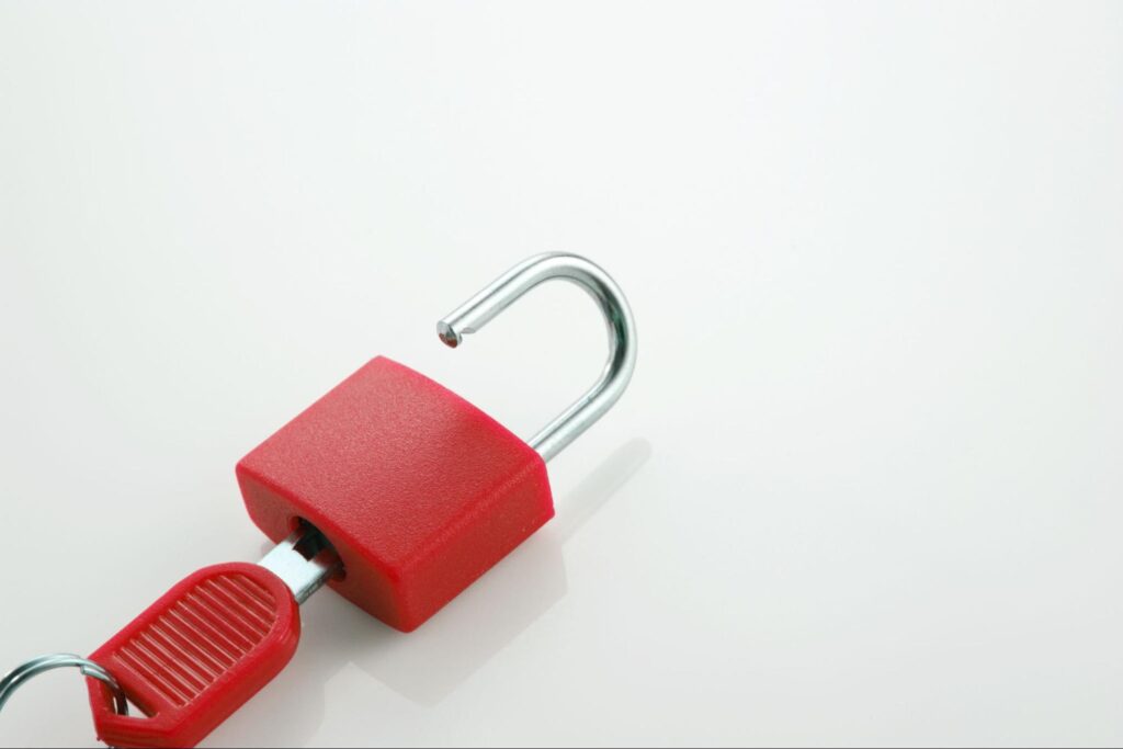  กุญแจนิรภัย การใช้งานกุญแจ