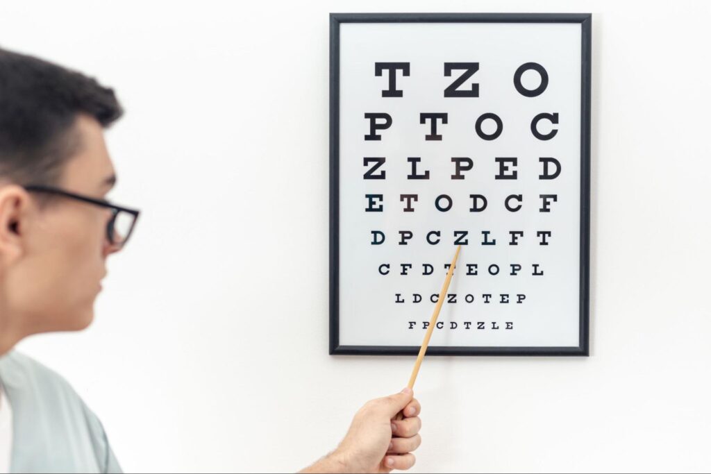 ทดสอบสายตา
